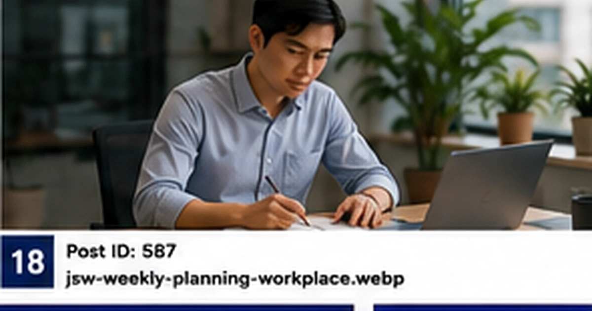 Professional reviewing recruiter messages efficiently at a laptop.